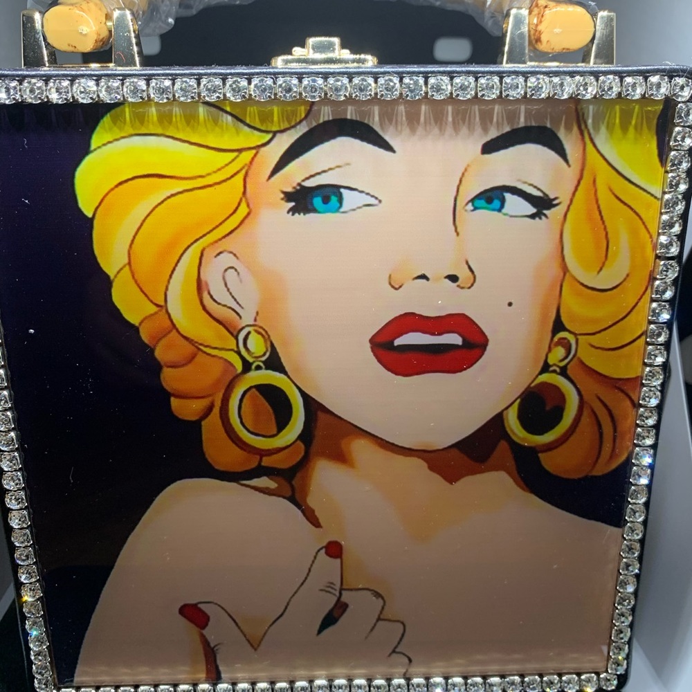 Women print handbag